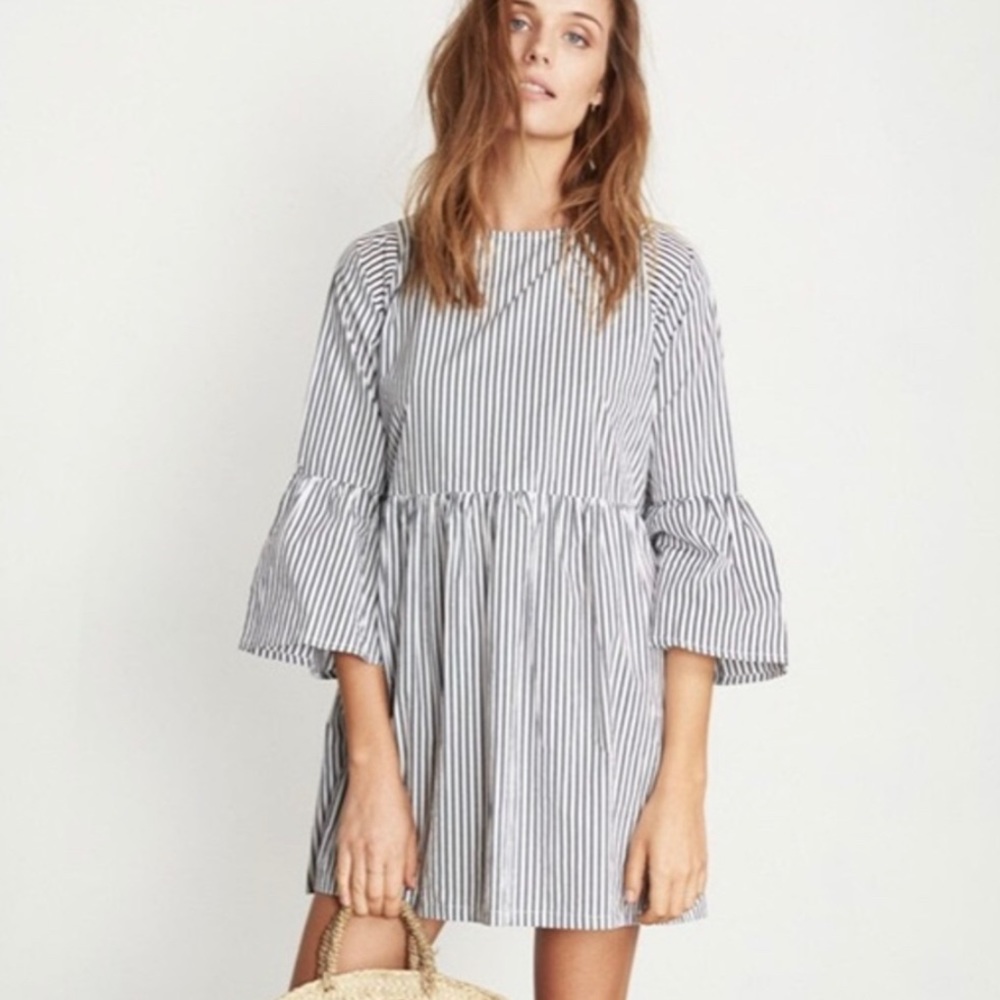 Baby doll striped Faithfull the brand dress